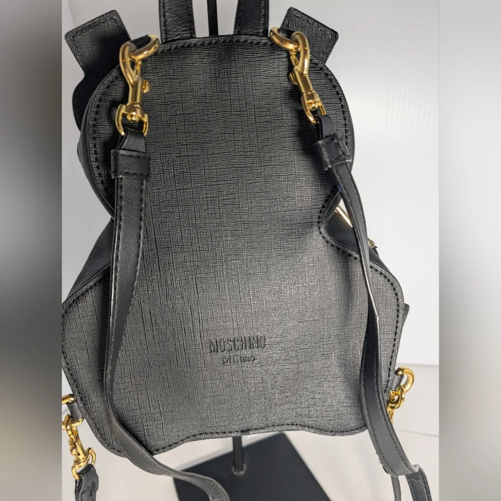 Moschino Teddy Bear Backpack leather
